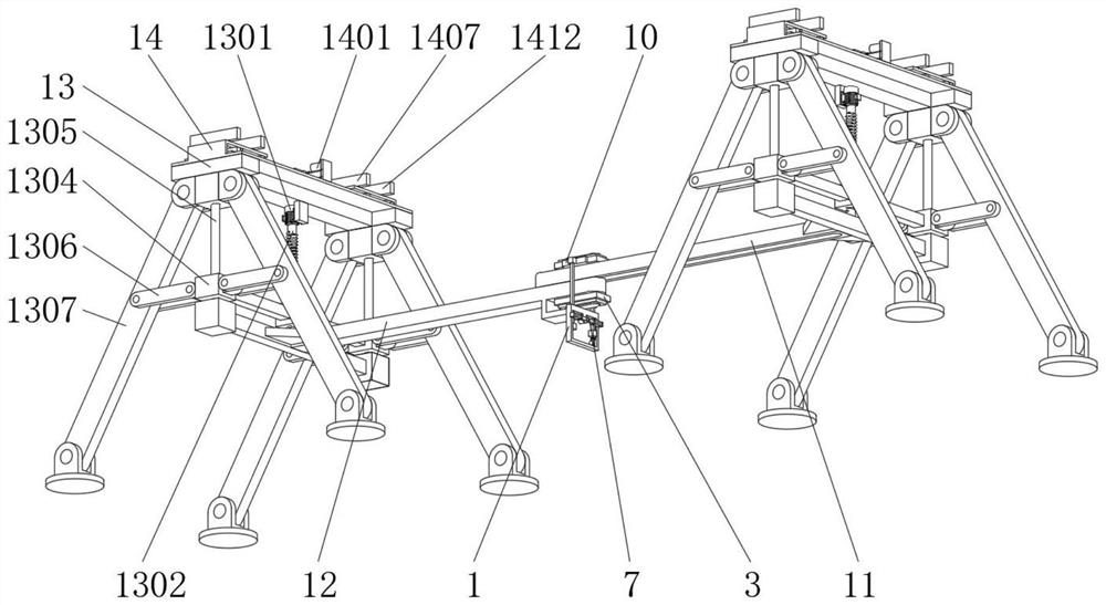 Self-debugging placing frame for Chinese zither teaching