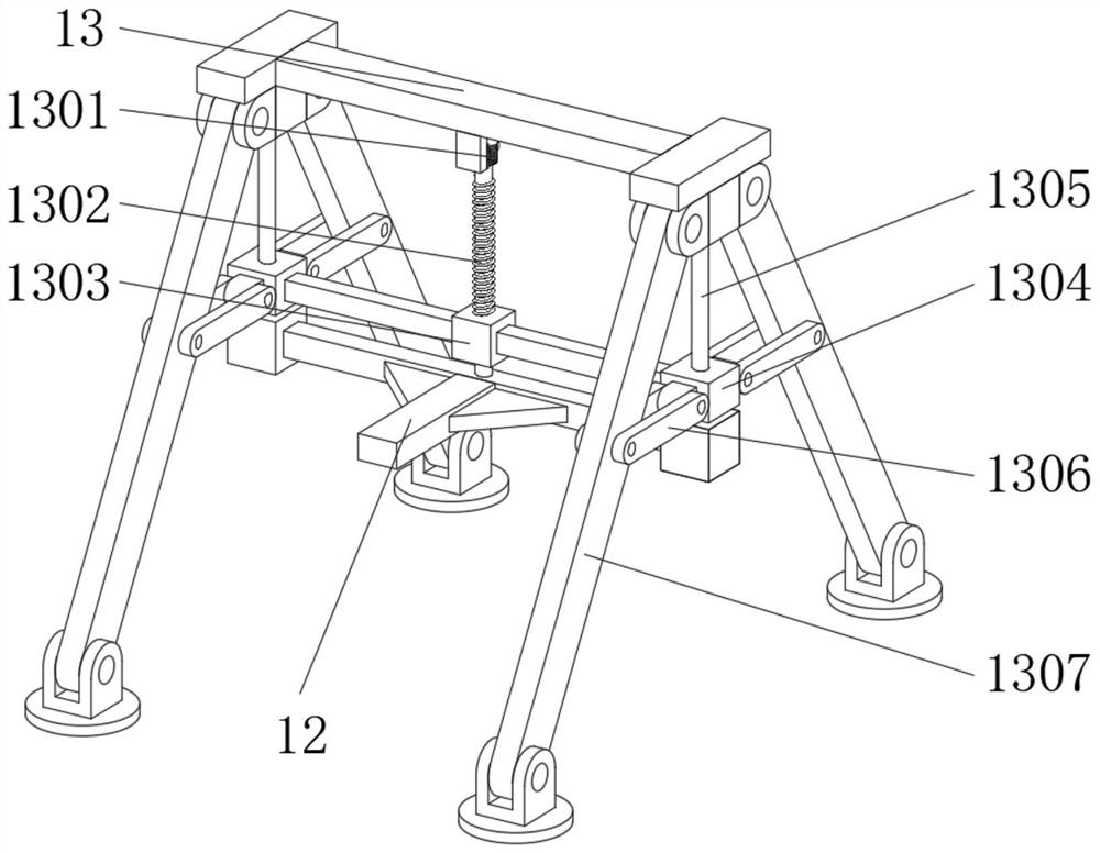 Self-debugging placing frame for Chinese zither teaching