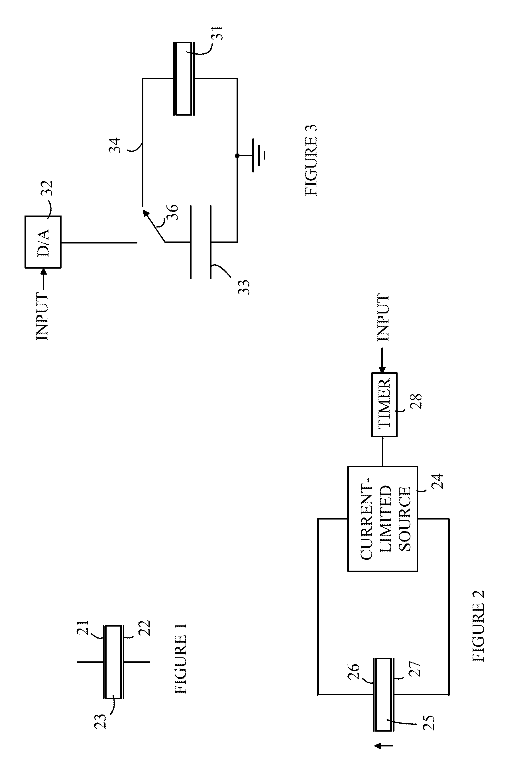 Analog memories utilizing ferroelectric capacitors