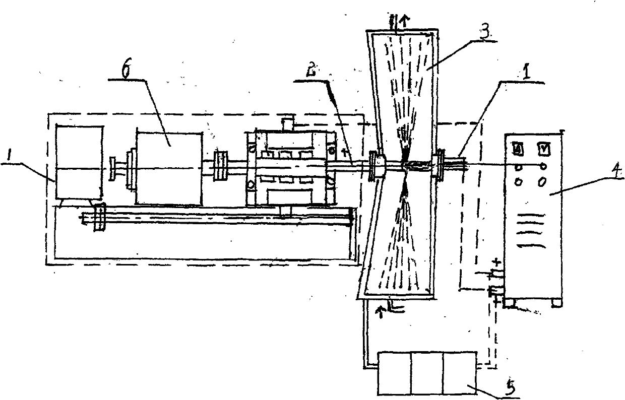 Method for preparing titanium alloy Ti60 prills by adopting plasma auxiliary rotary electrode