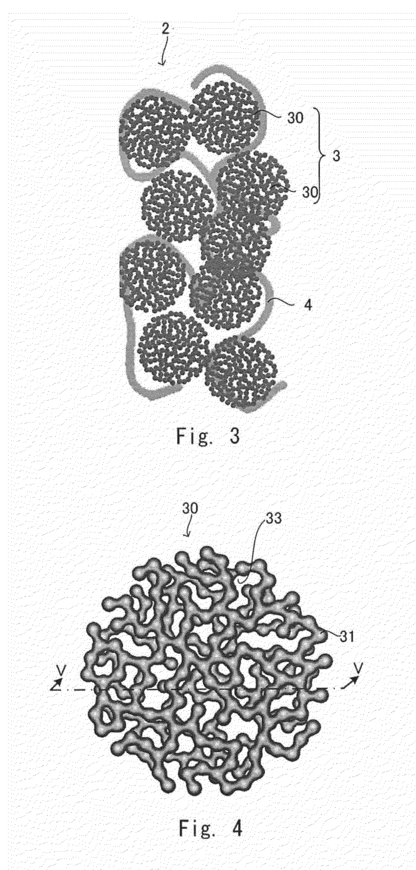 Catalyst layer for gas diffusion electrode, method for manufacturing the same, membrane electrode assembly, and fuel cell