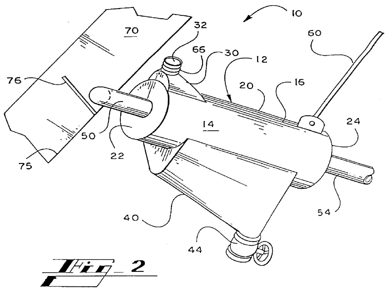 Method and apparatus for decontaminating liquid suspensions