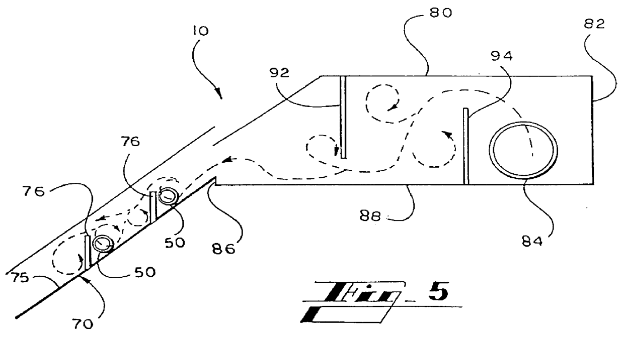 Method and apparatus for decontaminating liquid suspensions