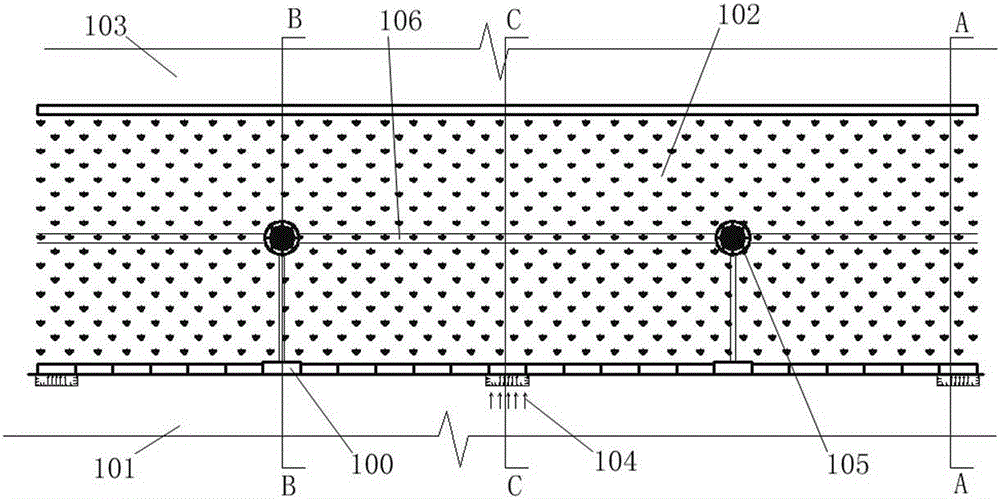 A curbstone with drainage and sewage interception functions