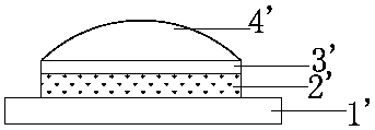 A kind of omnidirectional LED light source and preparation method thereof