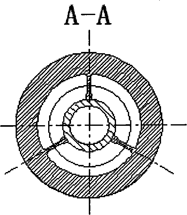 Pneumatic gas heating device and gas heating method