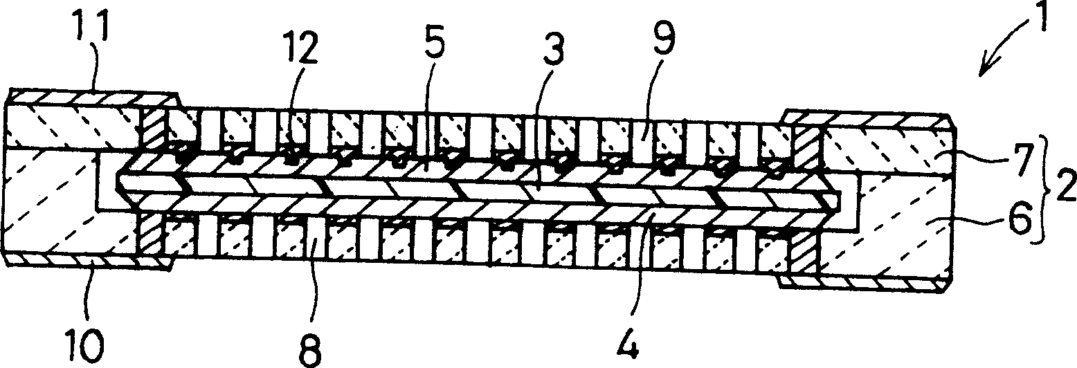 Container for fuel cell, fuel cell and electronic device