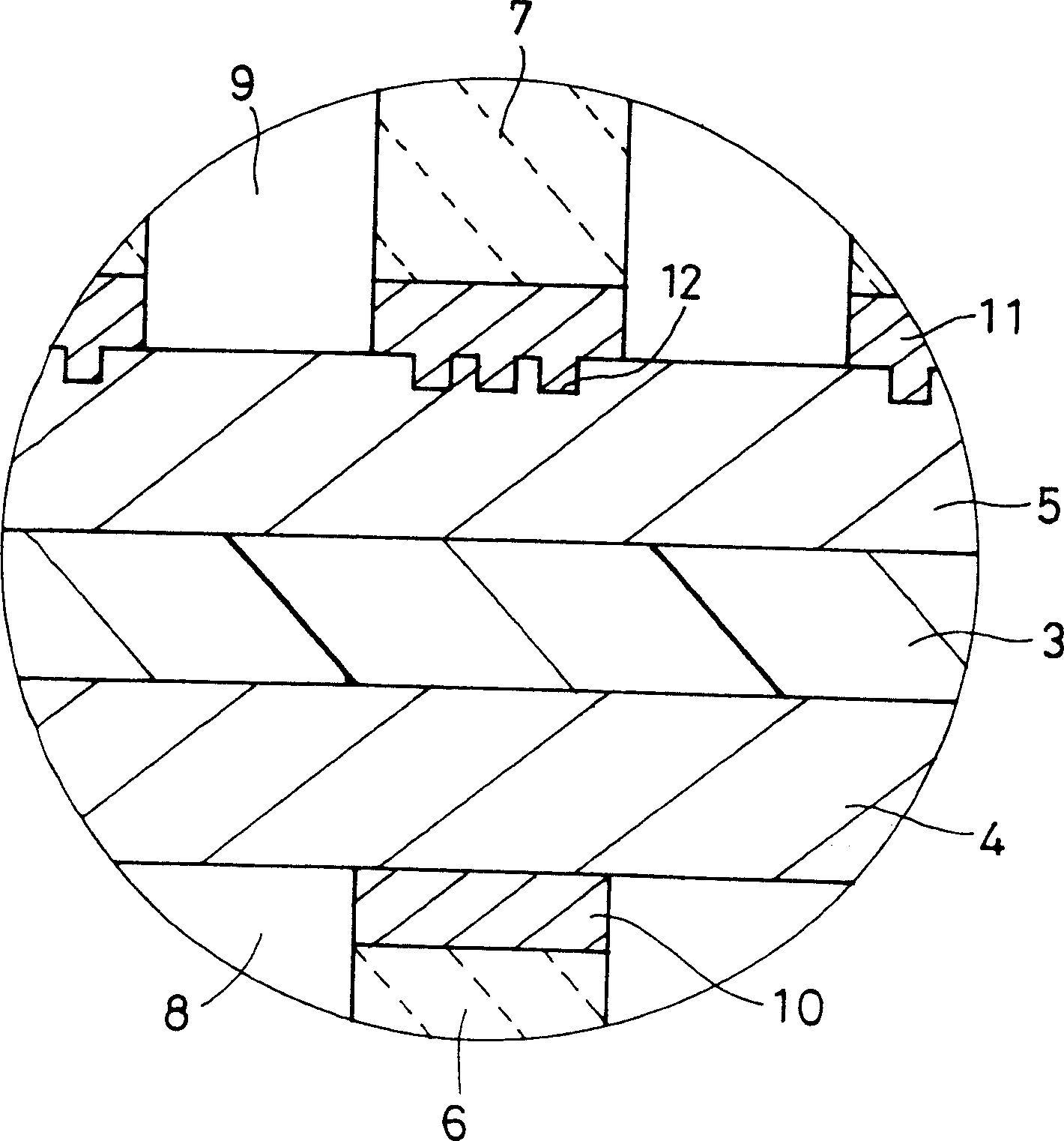 Container for fuel cell, fuel cell and electronic device