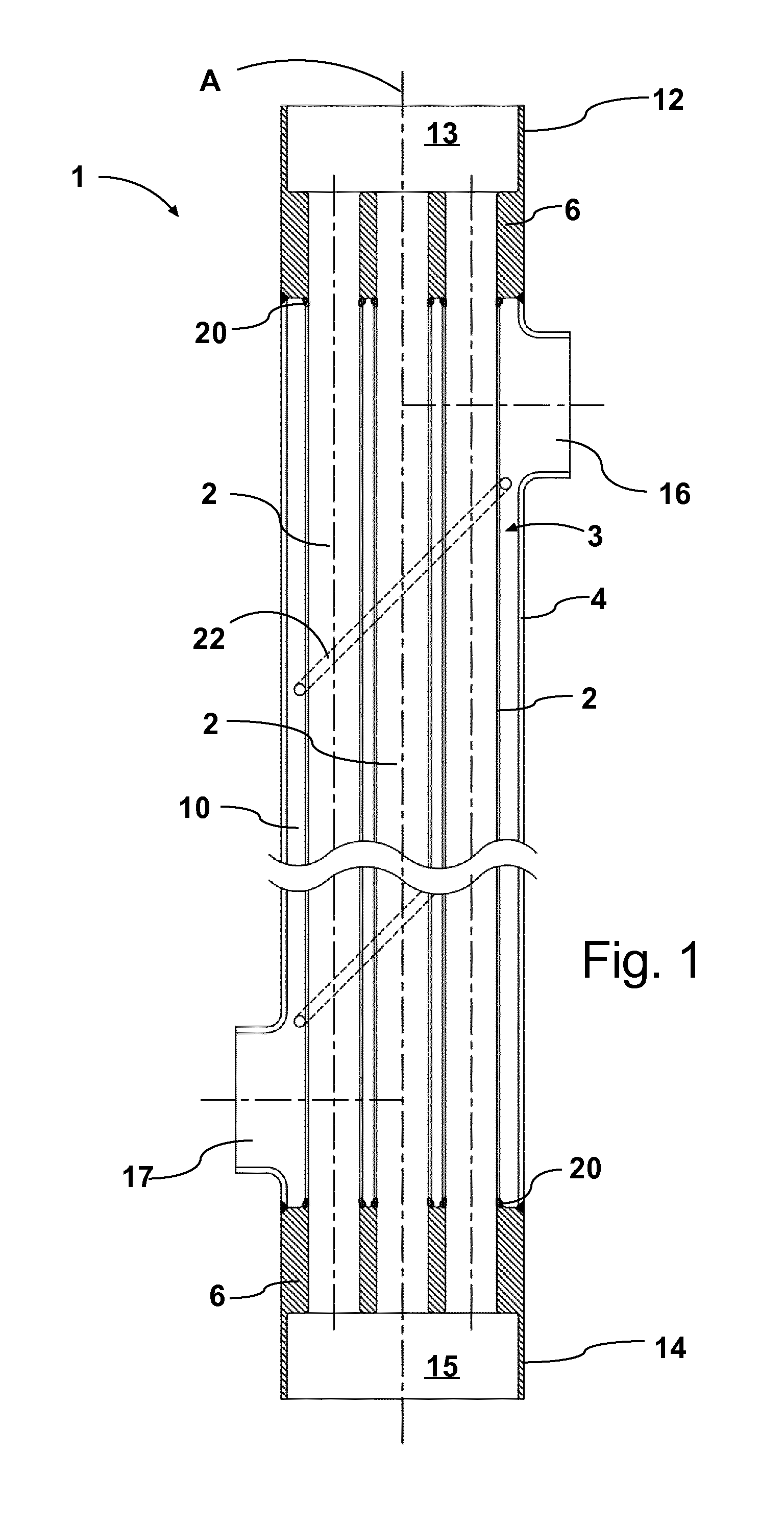 Hygienic heat exchanger