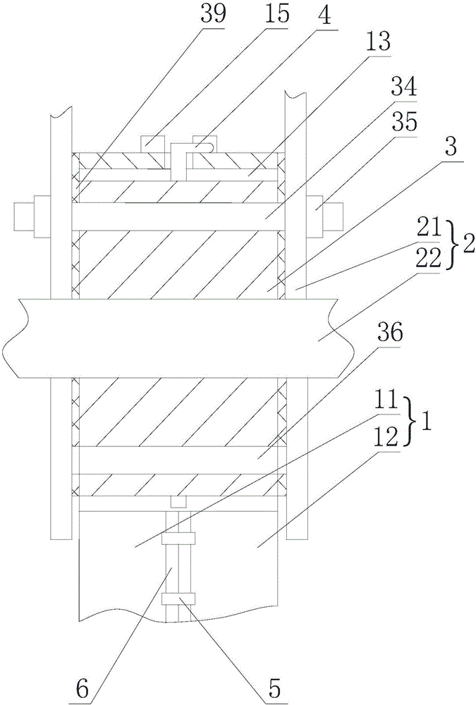 Bicycle shock absorption component and bicycle