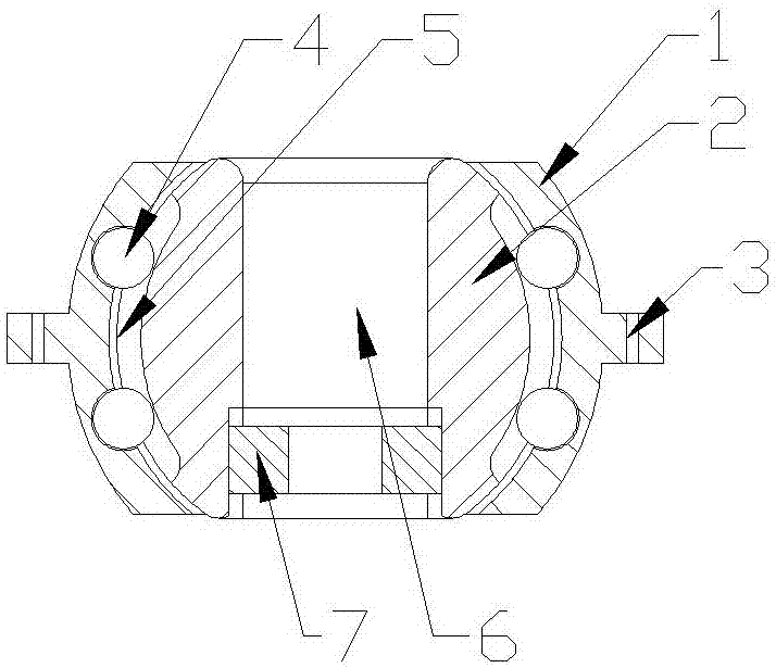 Deflection bearing