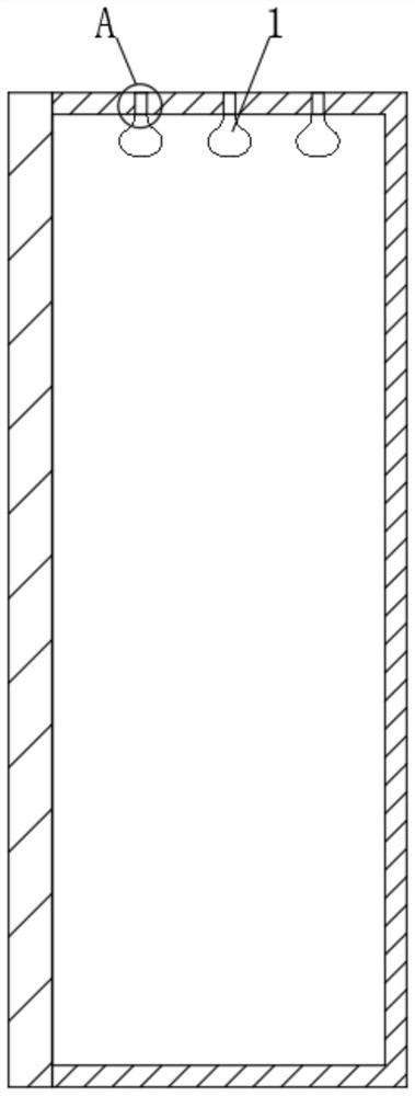 Local self-heating type condensation removing method for high-voltage switch cabinet