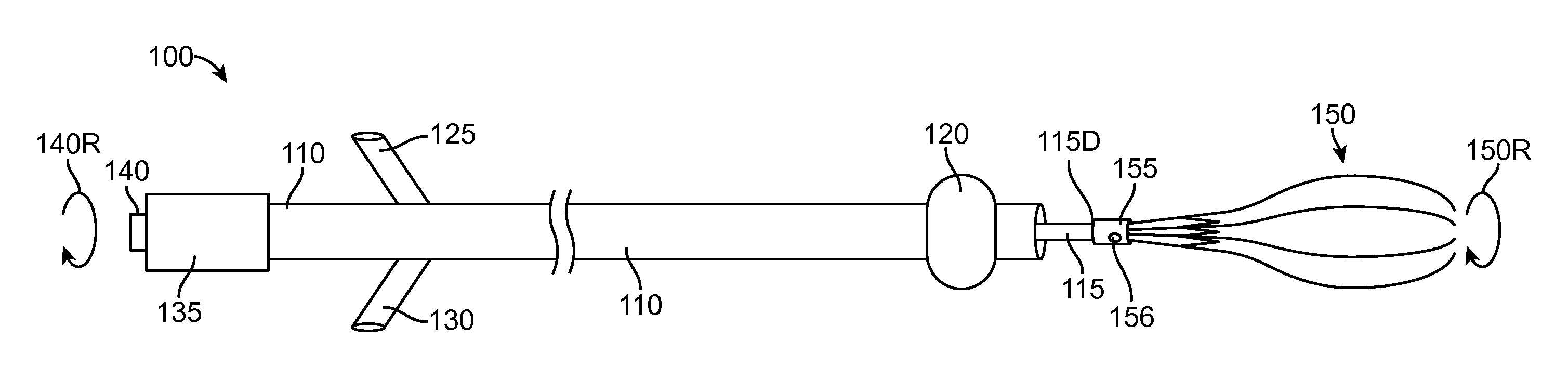 Blood clot extraction device