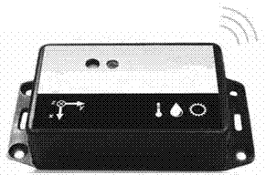 Transformer vibration monitoring system based on wireless sensing technology and testing method