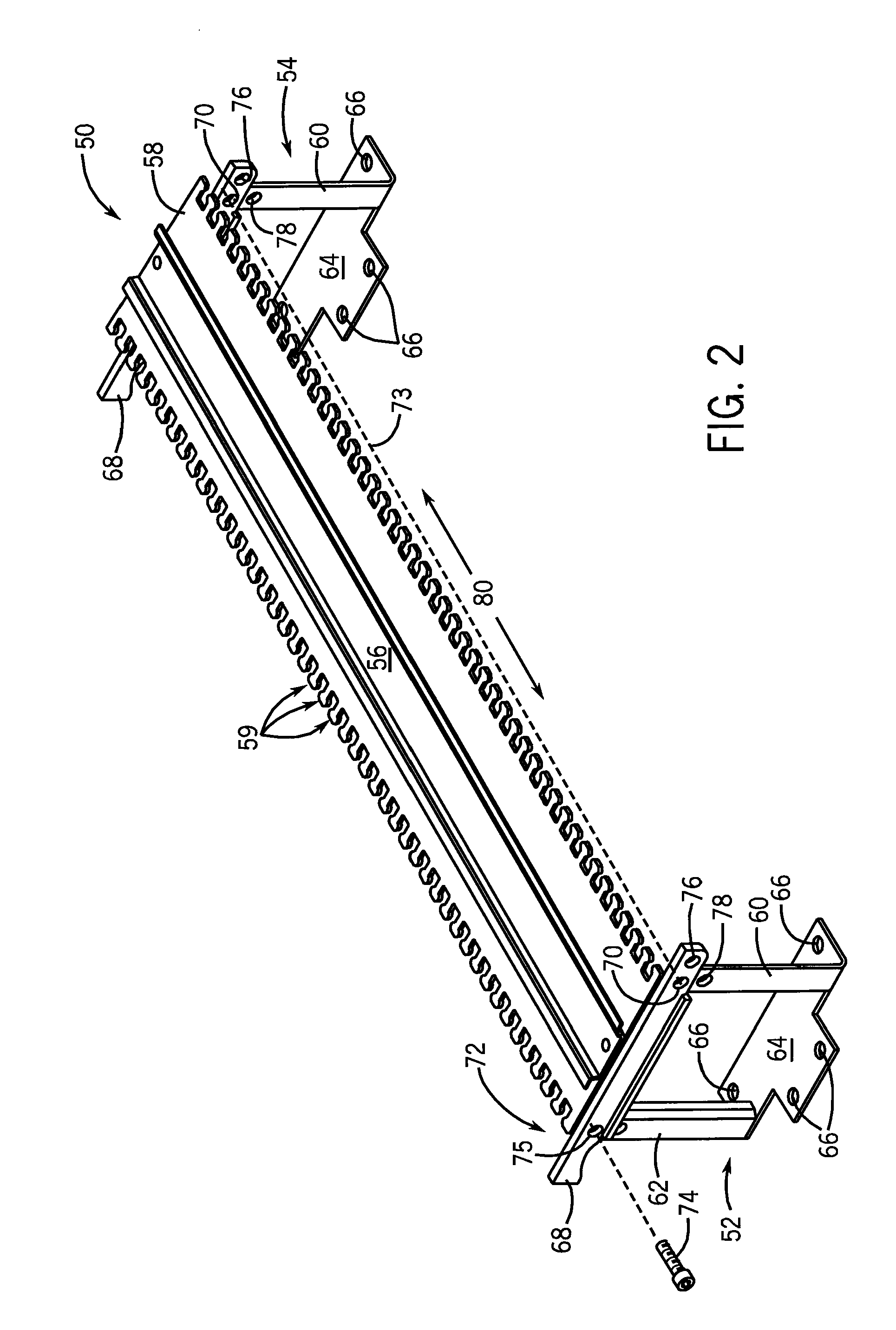 Wire management system with integrated din rail and selectively accessible wire