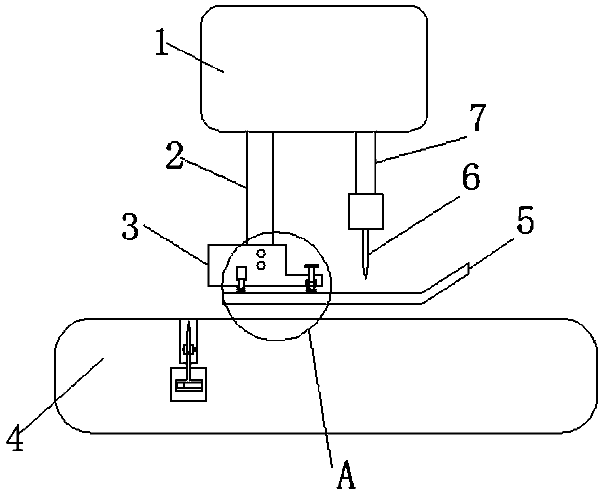 An overlock sewing machine with an automatic thread trimmer