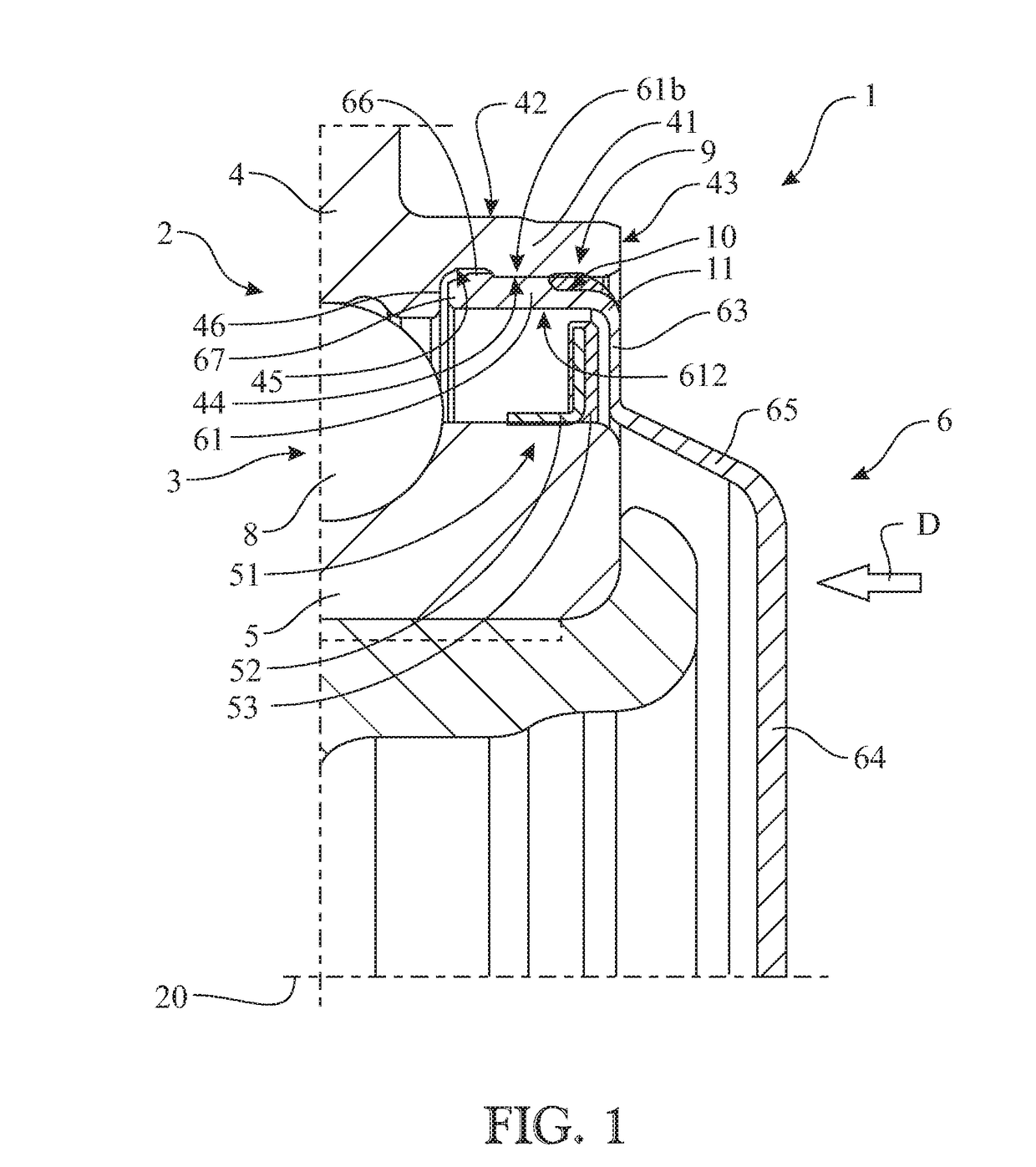 Sealing device for a hub/wheel assembly and hub/wheel assembly having such a sealing device