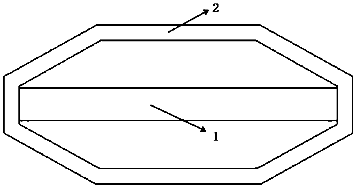 A method for applying prestress to a piezoelectric actuator