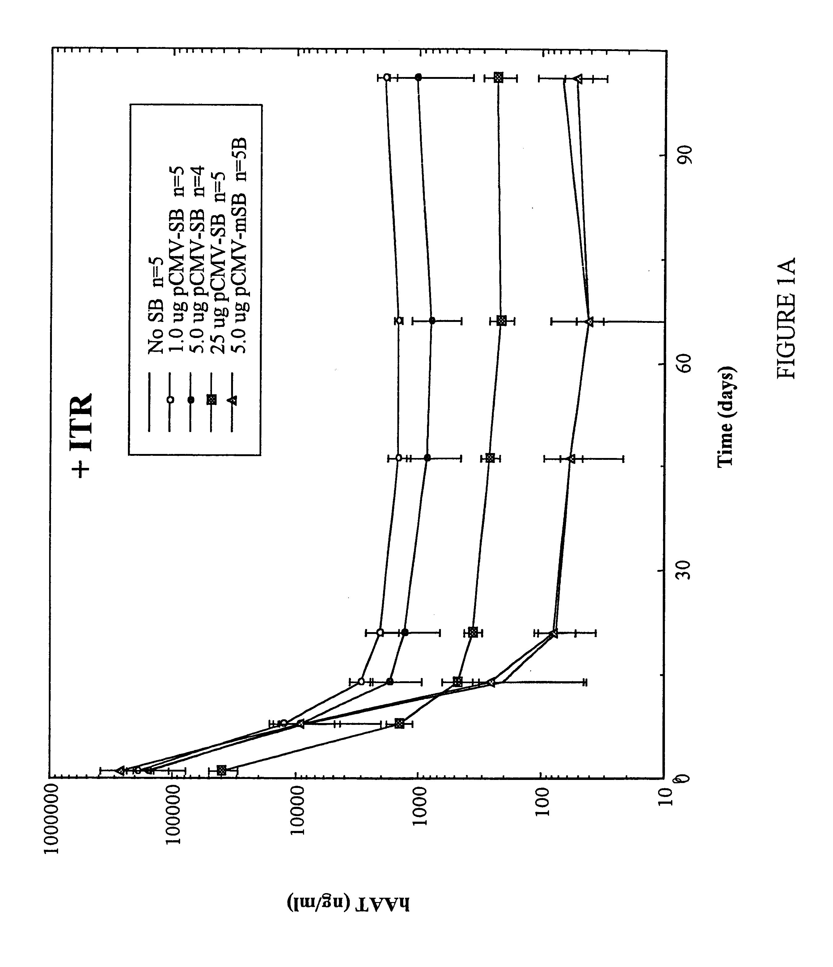 Methods of in vivo gene transfer using a sleeping beauty transposon system