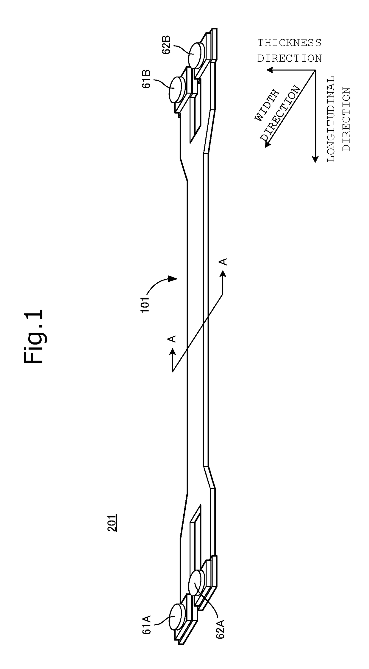 Transmission line and flat cable