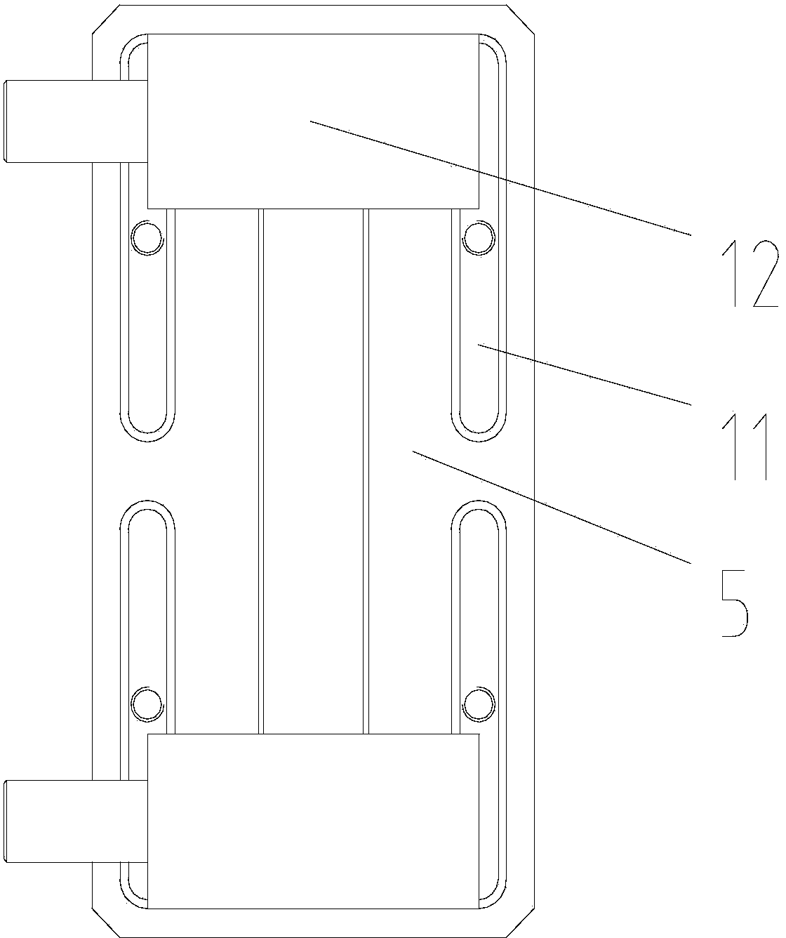 Car floor welding tool of rail vehicle