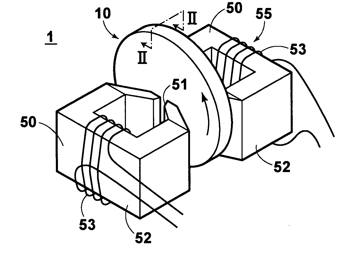 Magnetic transfer holder and magnetic transfer device