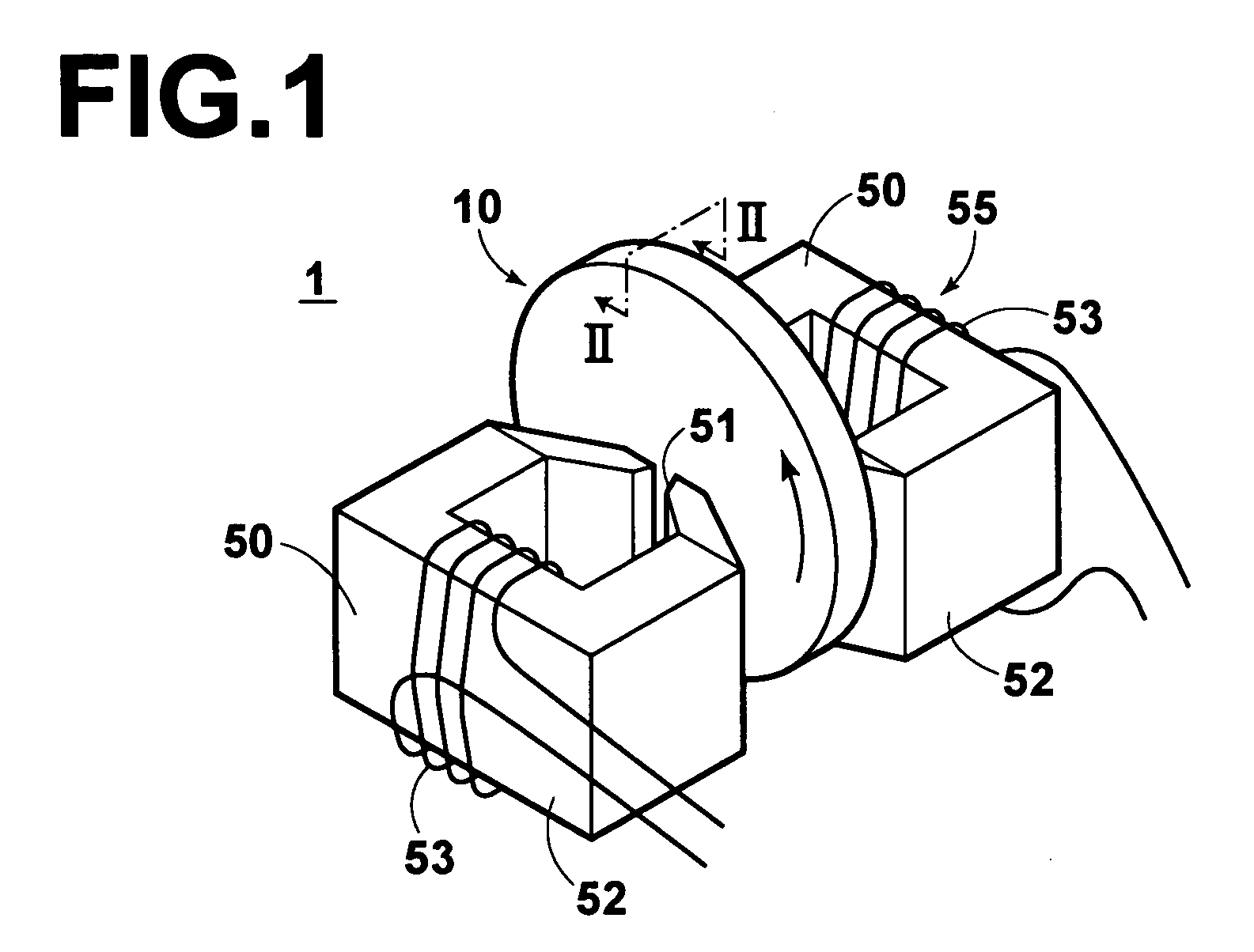 Magnetic transfer holder and magnetic transfer device