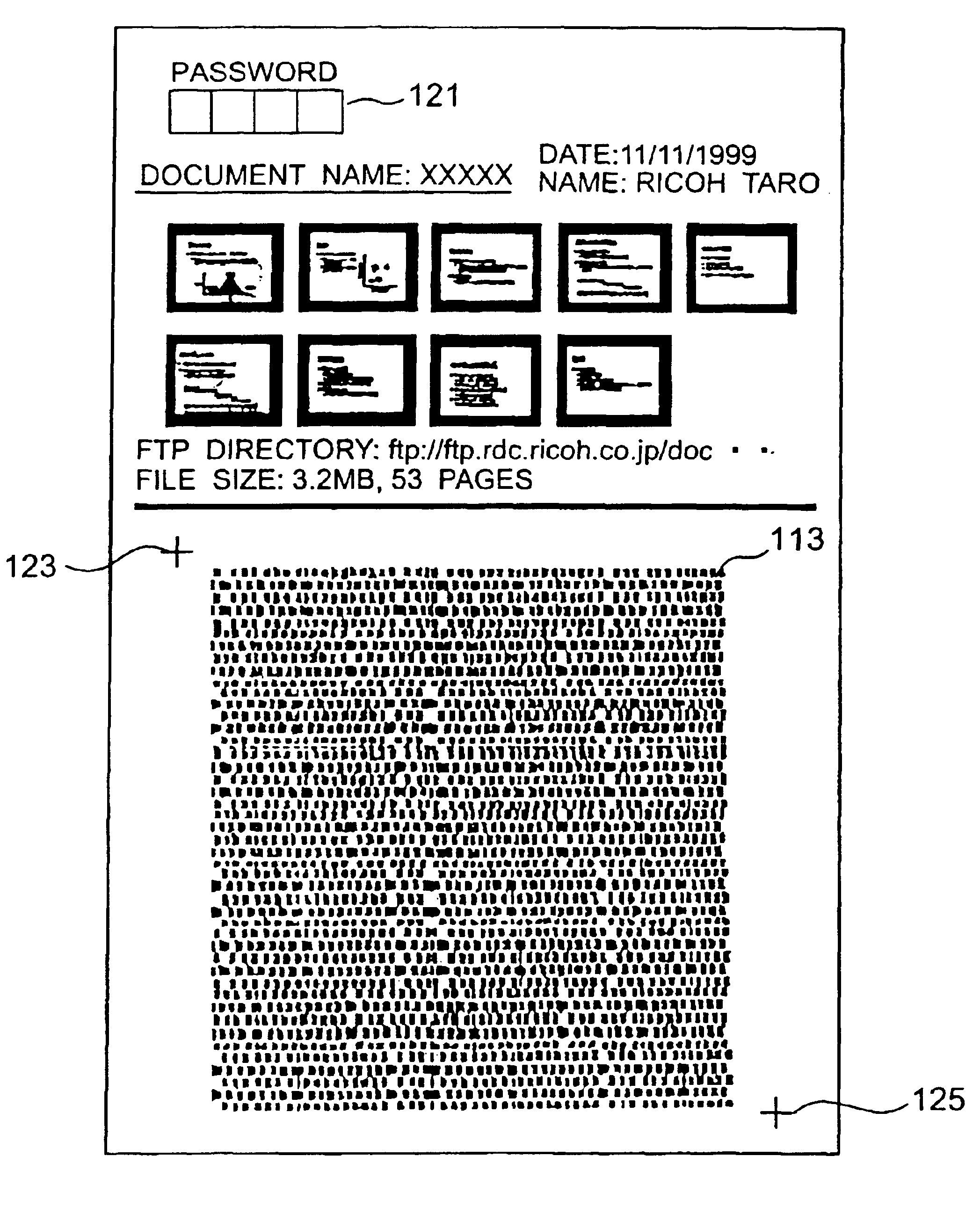 Data sheet and information management system using data sheet