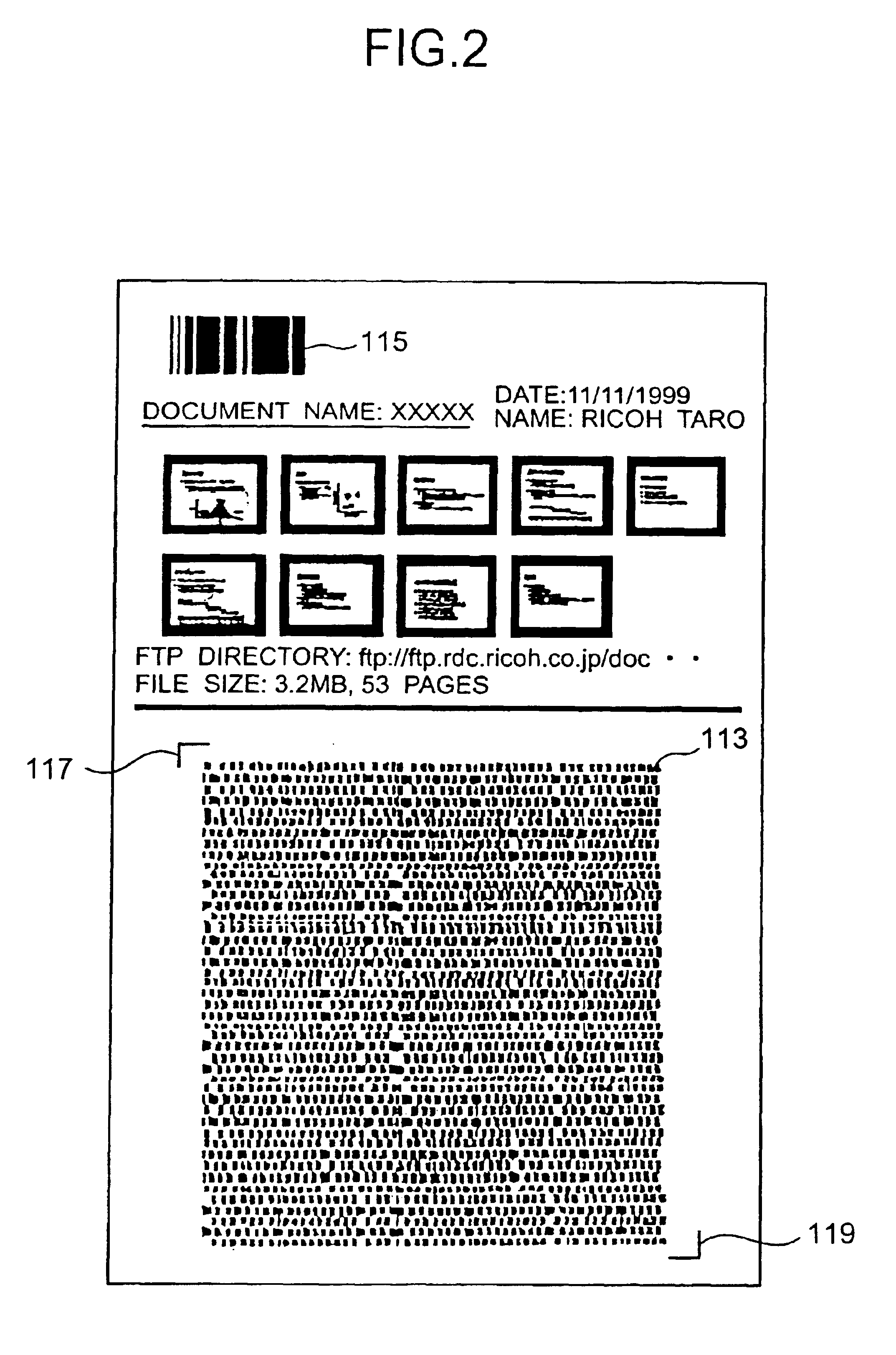 Data sheet and information management system using data sheet