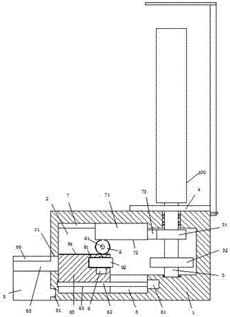 Curved screen of liquid crystal display television