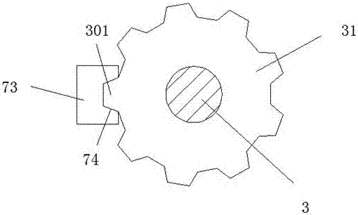 Curved screen of liquid crystal display television