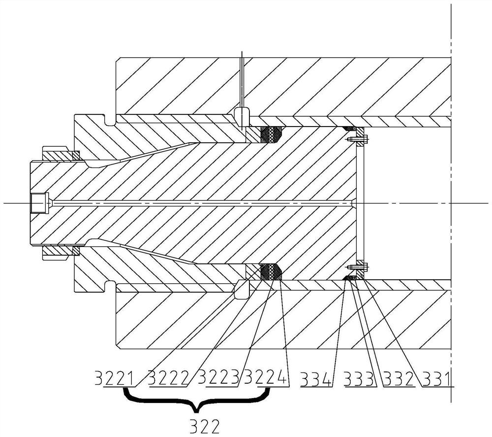 Ultra-high pressure hydrogen storage container