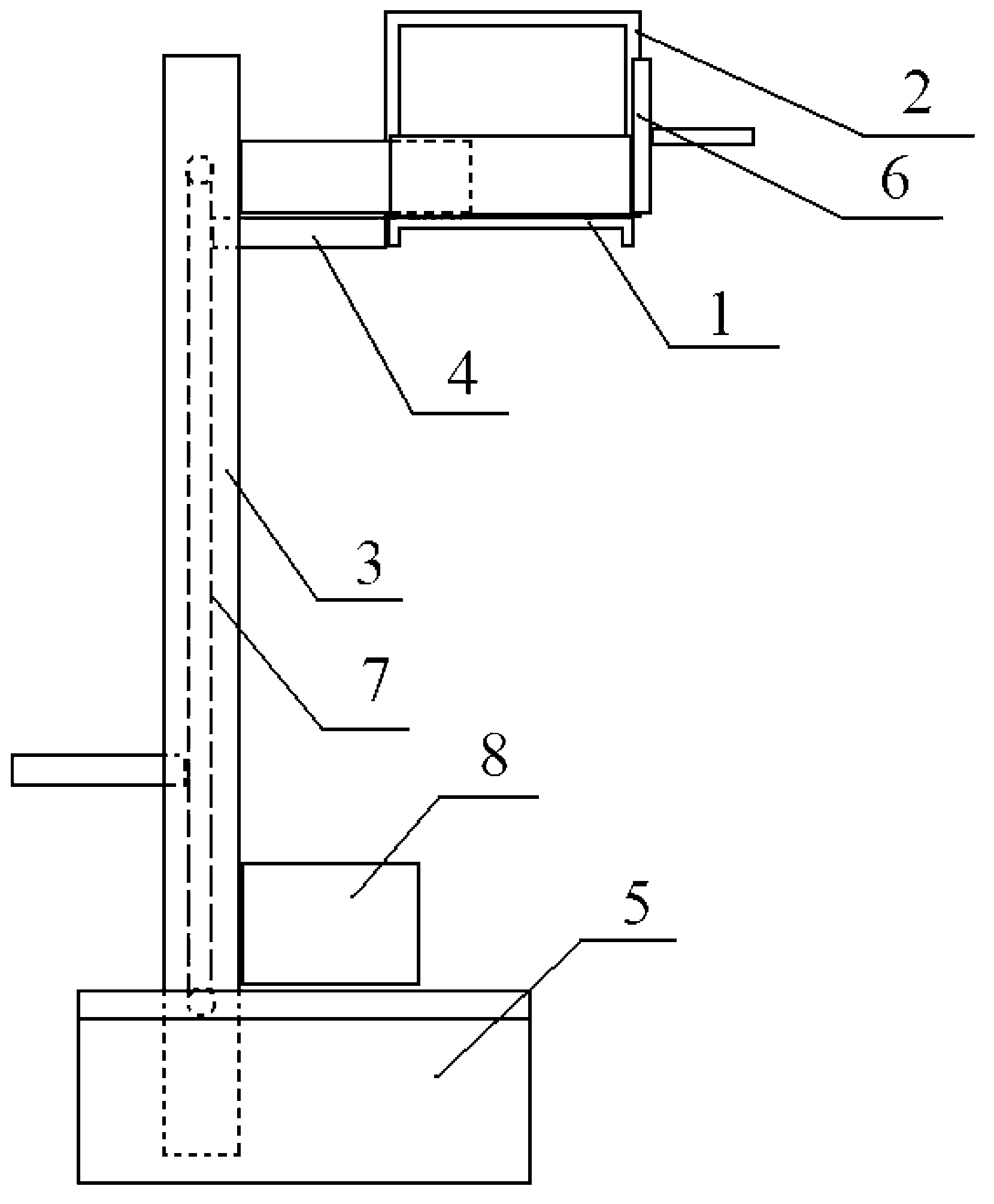 Stacking device and stacking method