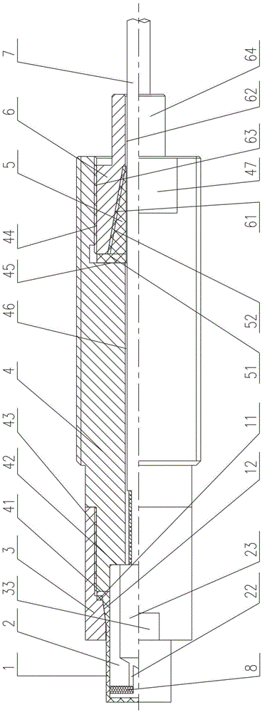 A fully waterproof eddy current sensor probe