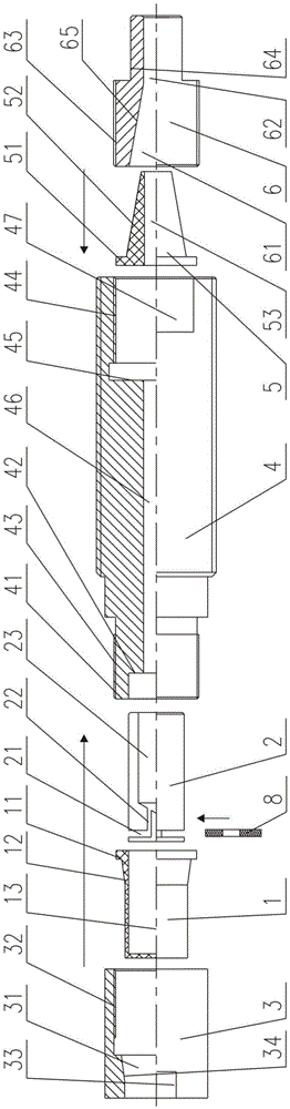 A fully waterproof eddy current sensor probe