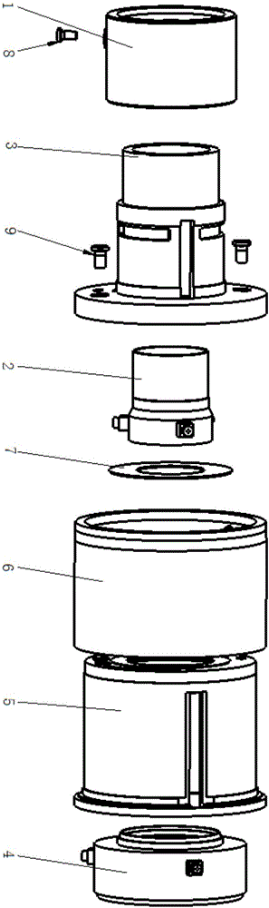 Lens automatic mounting device and method