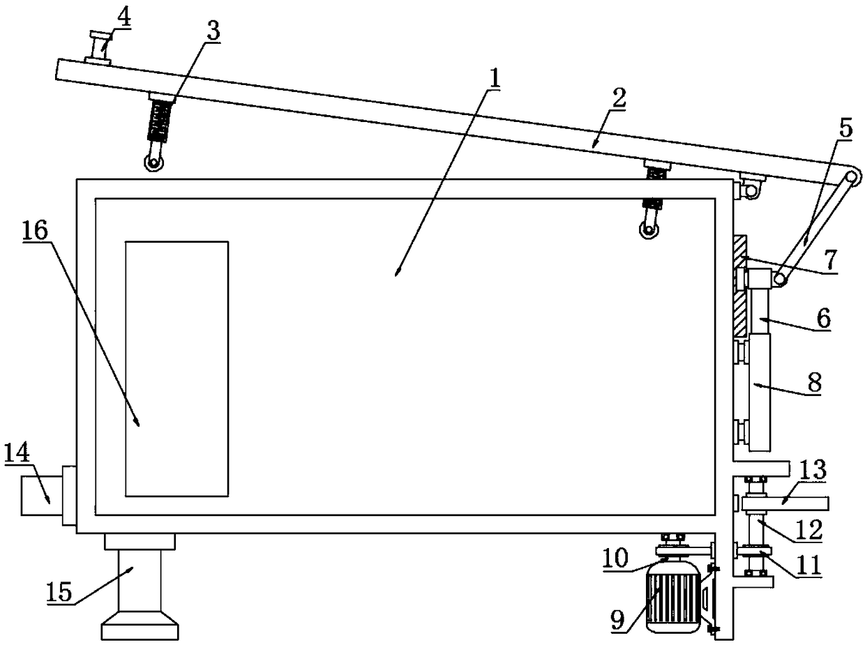 Container with management function