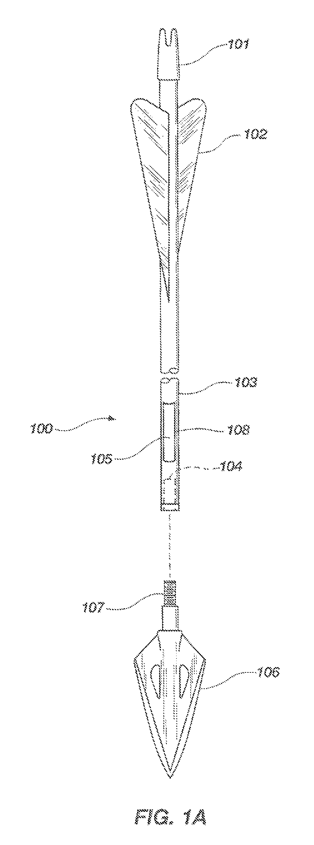 Miniature locator device for use with hunting arrows