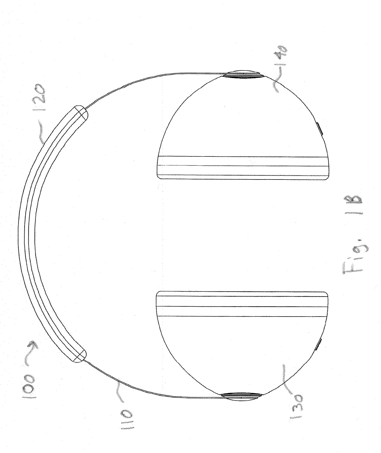 Headphone attachment mechanism