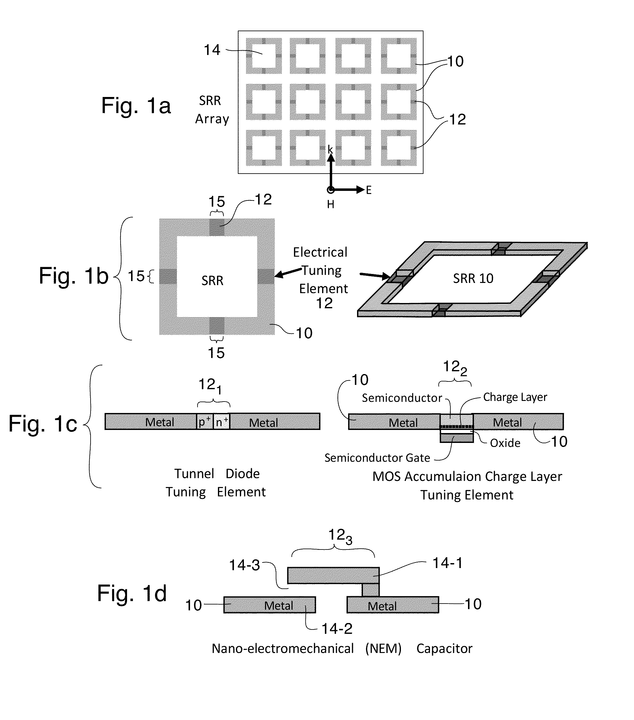 Tunable optical  metamaterial