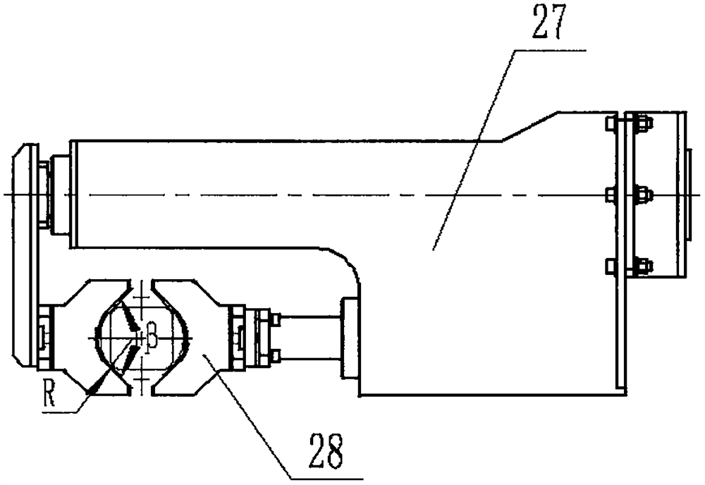 Design of full-automatic forging line robot for transferring and conveying hot forgings