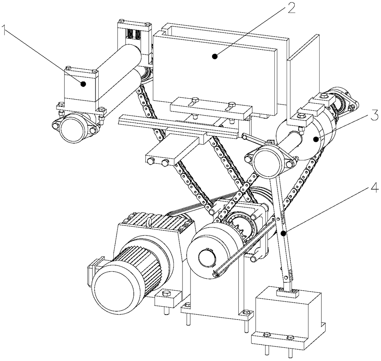 Automatic wood board conveying device