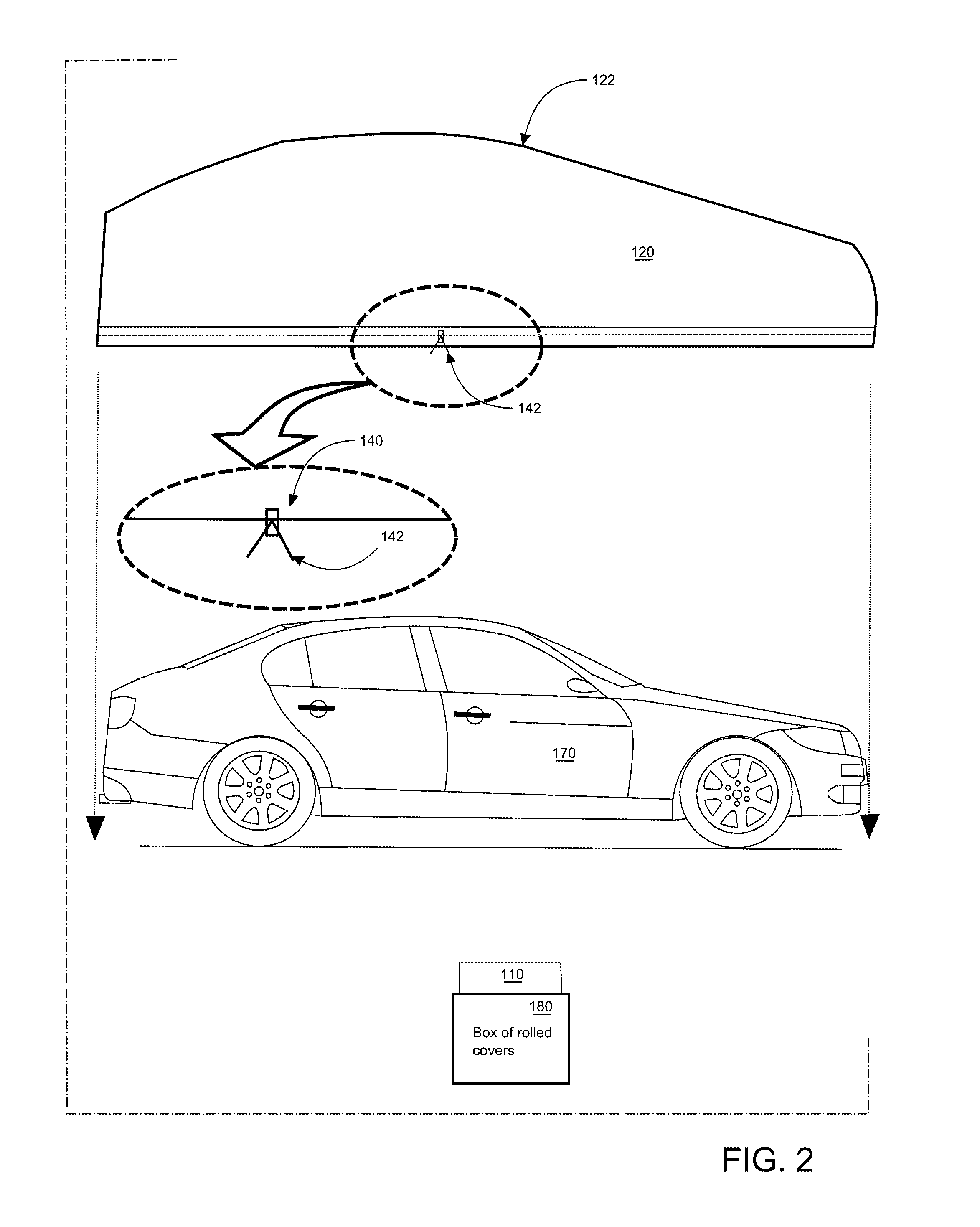 Disposable vehicle cover systems