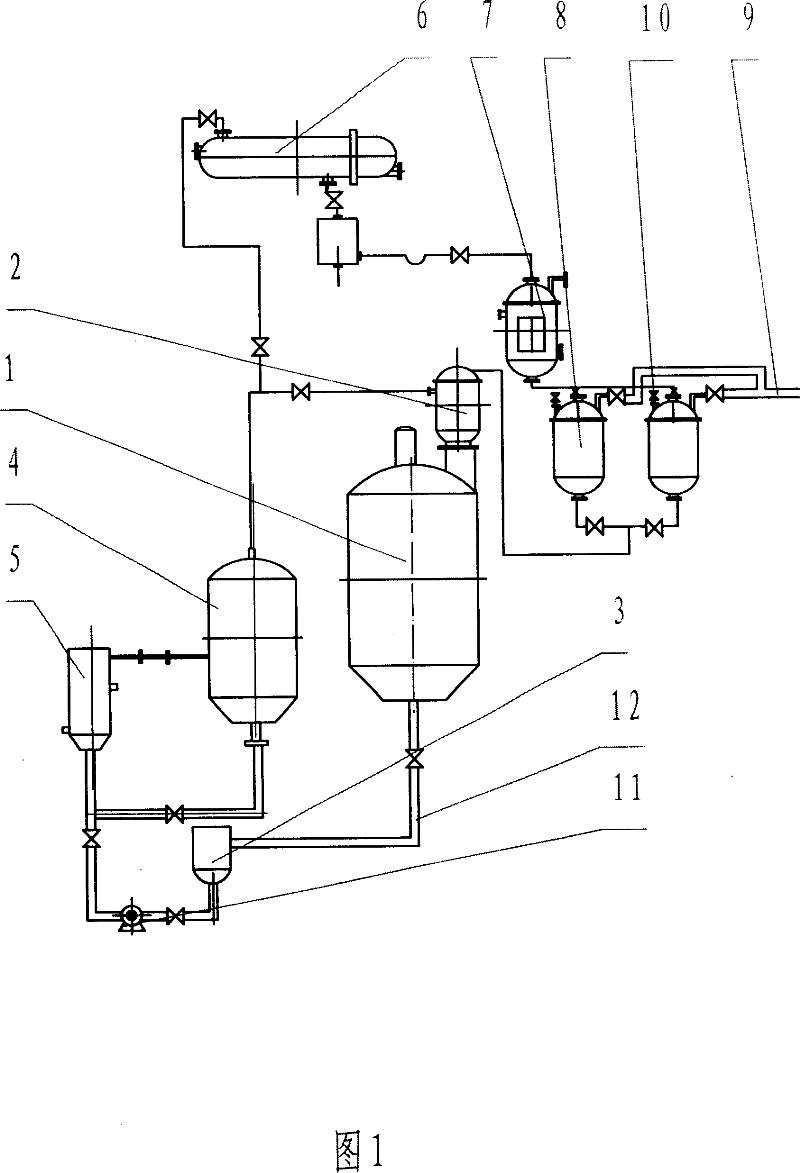 Continuous extracting method of microwave