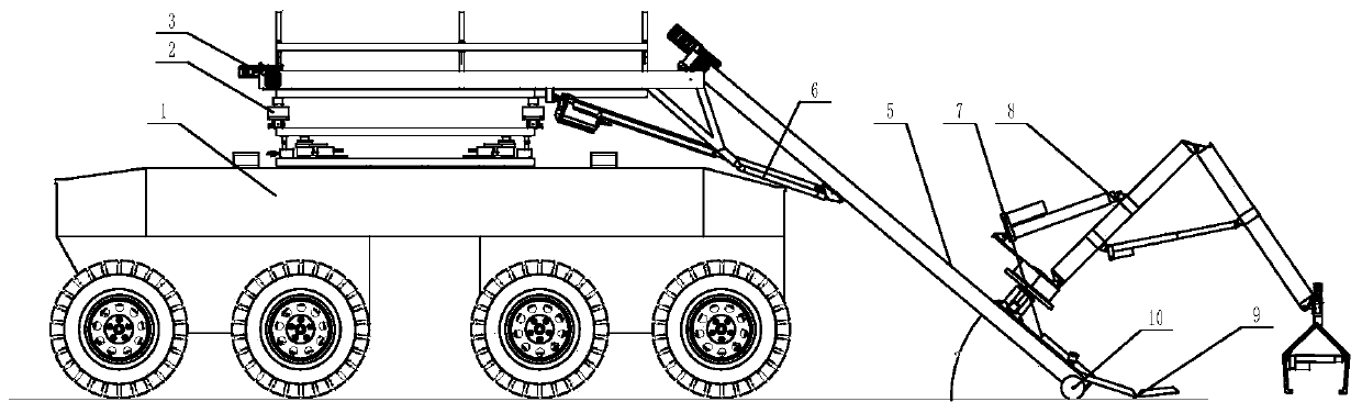 Multifunctional unmanned rescuing device