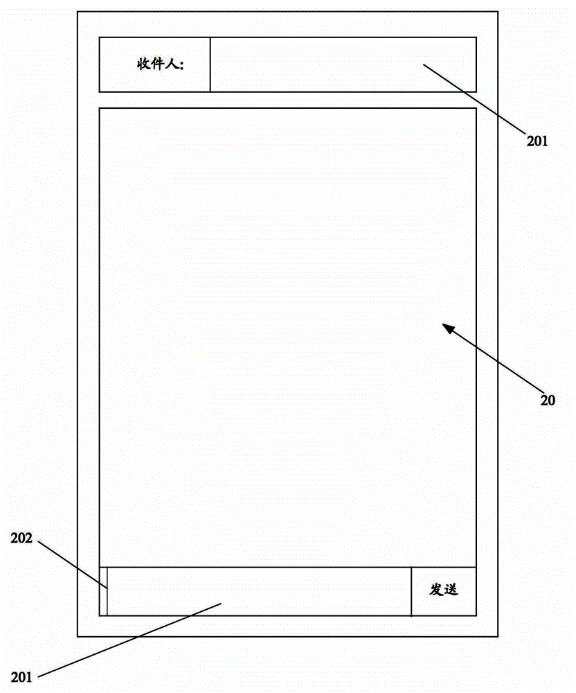 Handwriting input method of touch-type mobile terminal