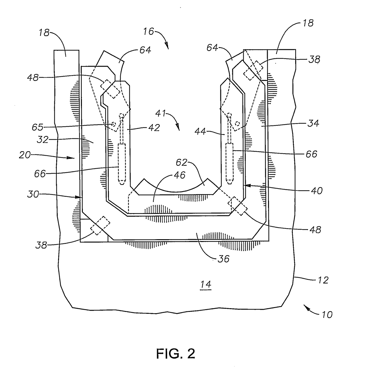 Offshore structure mating system and installation method