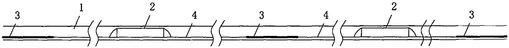 Stage-type driving system for vacuum pipeline train