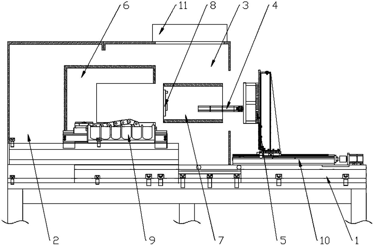 A machine for preparing SOI silicon wafers by laser fragmentation technology