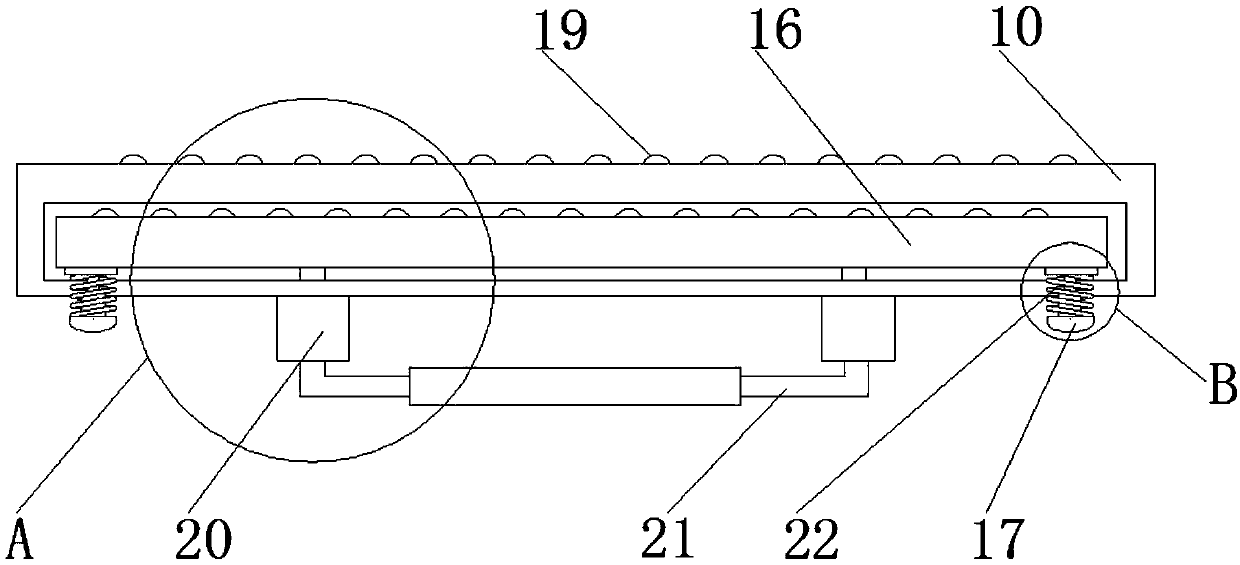 Drum-type cleaning equipment for rhizoma polygonati processing